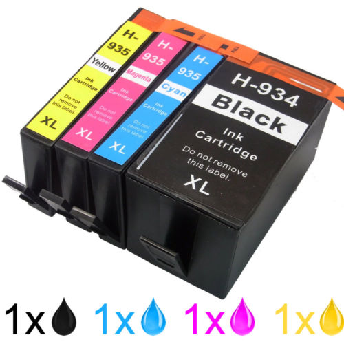 HP 934XL HP 935XL 4 PACK COMBO COMPATIBLE Ink High Yield..Click here